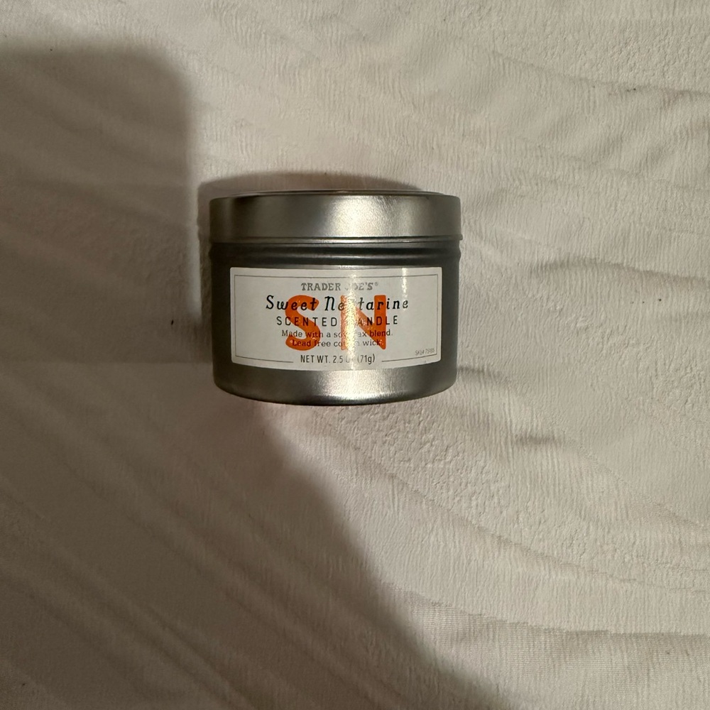 Trader Joe's Sweet Nectarine Candle